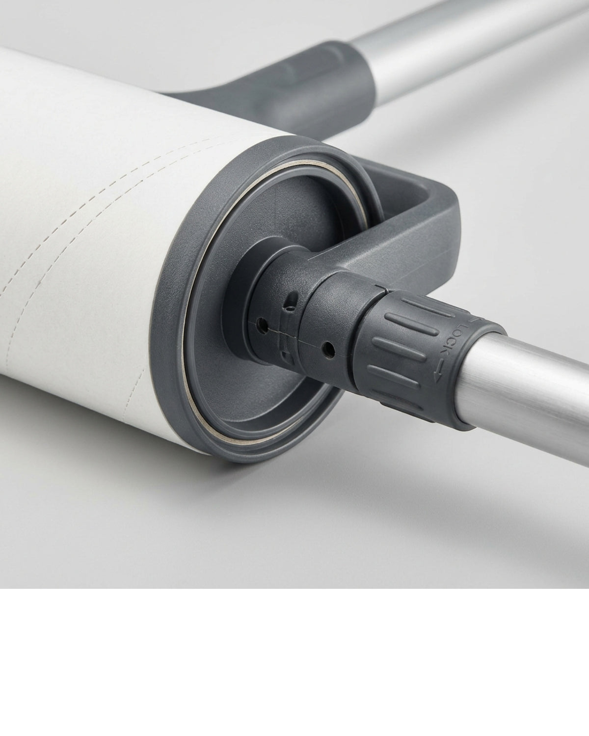 Luupo Extra-Wide Floor Adhesive Lint Roller 28 cm Graphite - Detail view