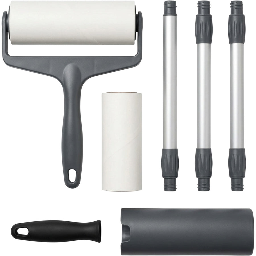Luupo Extra-Wide Floor Adhesive Lint Roller 28 cm Graphite